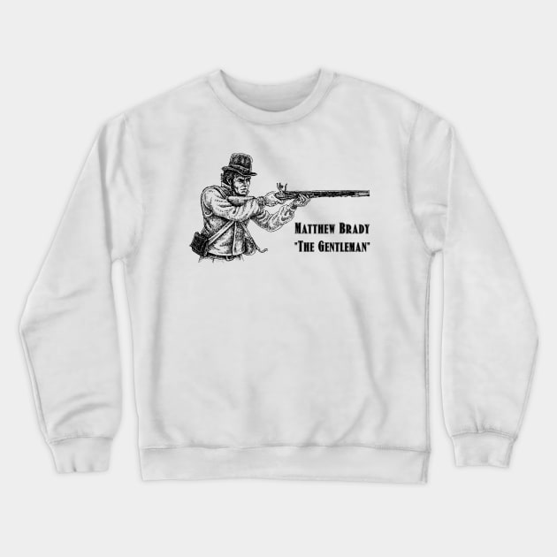 Matthew Brady Crewneck Sweatshirt by Australian_Bushranging